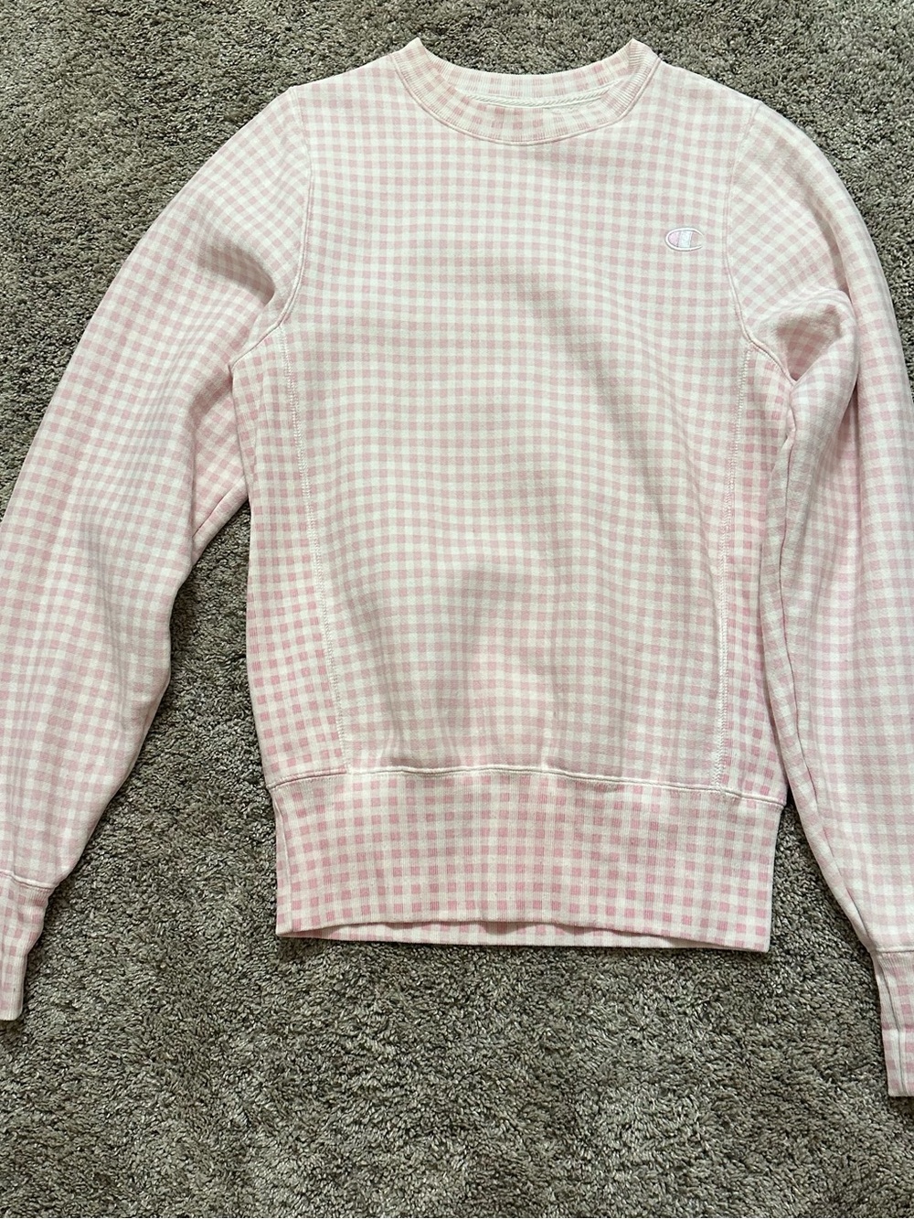 Champion + HVN for Urban Outfitters Gingham sweater Set sz XS